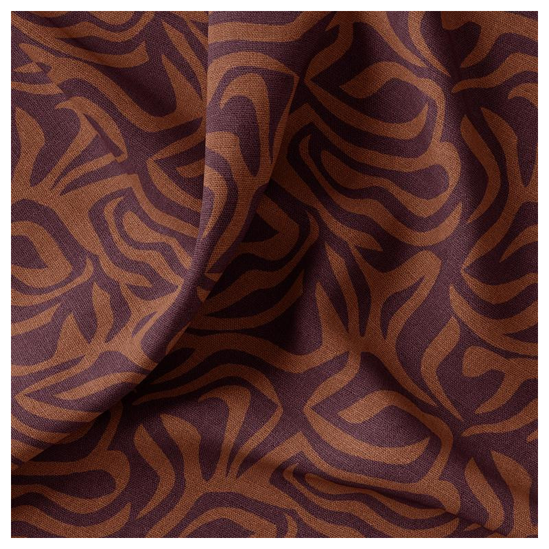 Printed Half Panama YORAM Caramel / Cocoa